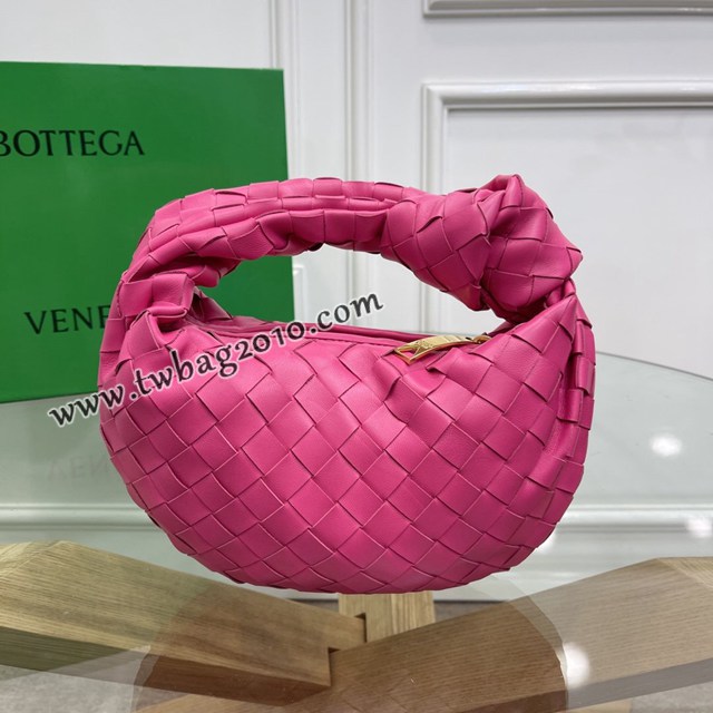 Bottega veneta高端女包 98080小號 寶緹嘉最新編織打結圓形hobo包 BV爆款jodie新版本2代編織女包  gxz1287